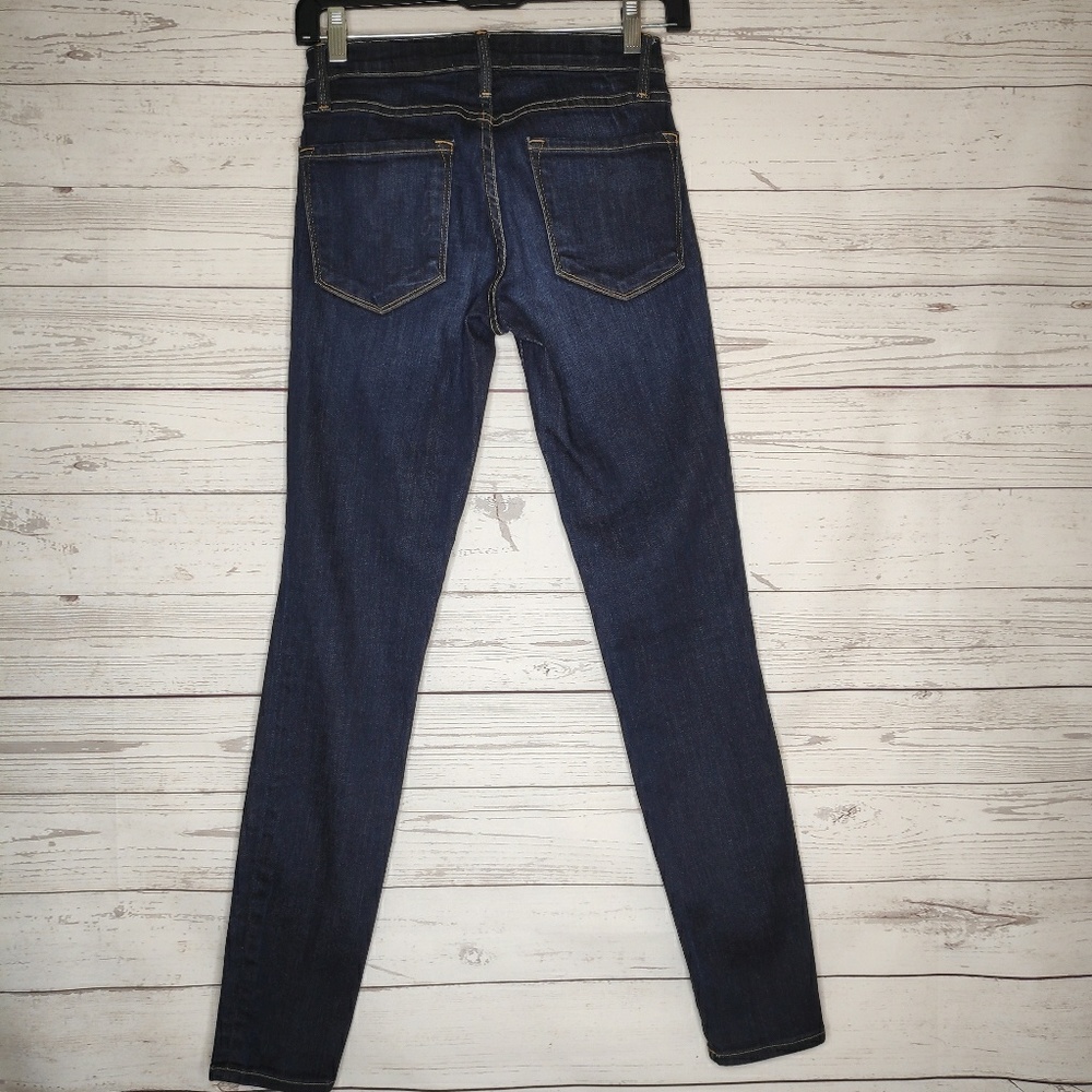 Frame Denim Le Skinny De Jeanne Size 25 Da… - Picture 5 of 8